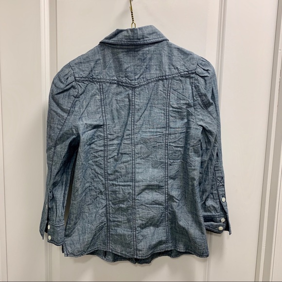 Juicy Couture denim button down - Picture 3 of 3